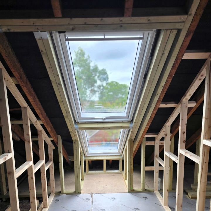 VELUX bathroom window installation